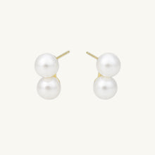 Classic Double Pearl Earrings