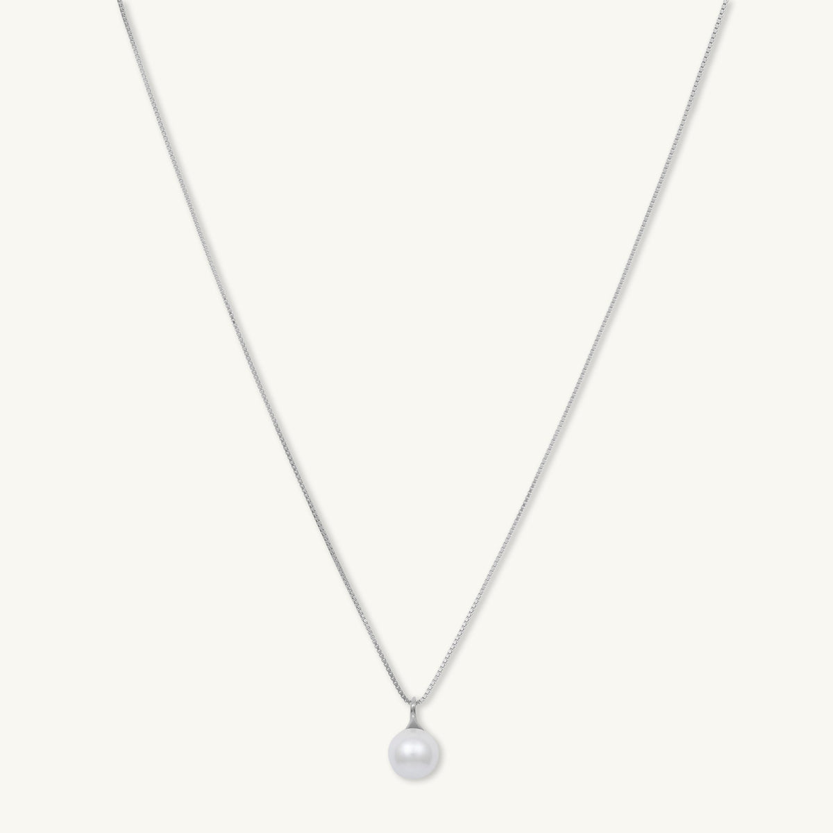 Classic Freshwater Pearl Drop Necklace