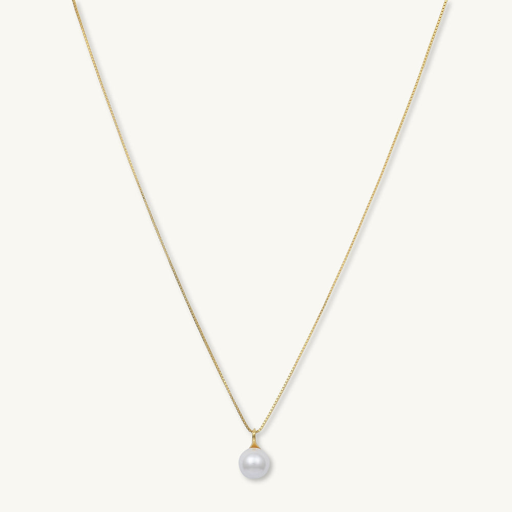 Classic Freshwater Pearl Drop Necklace