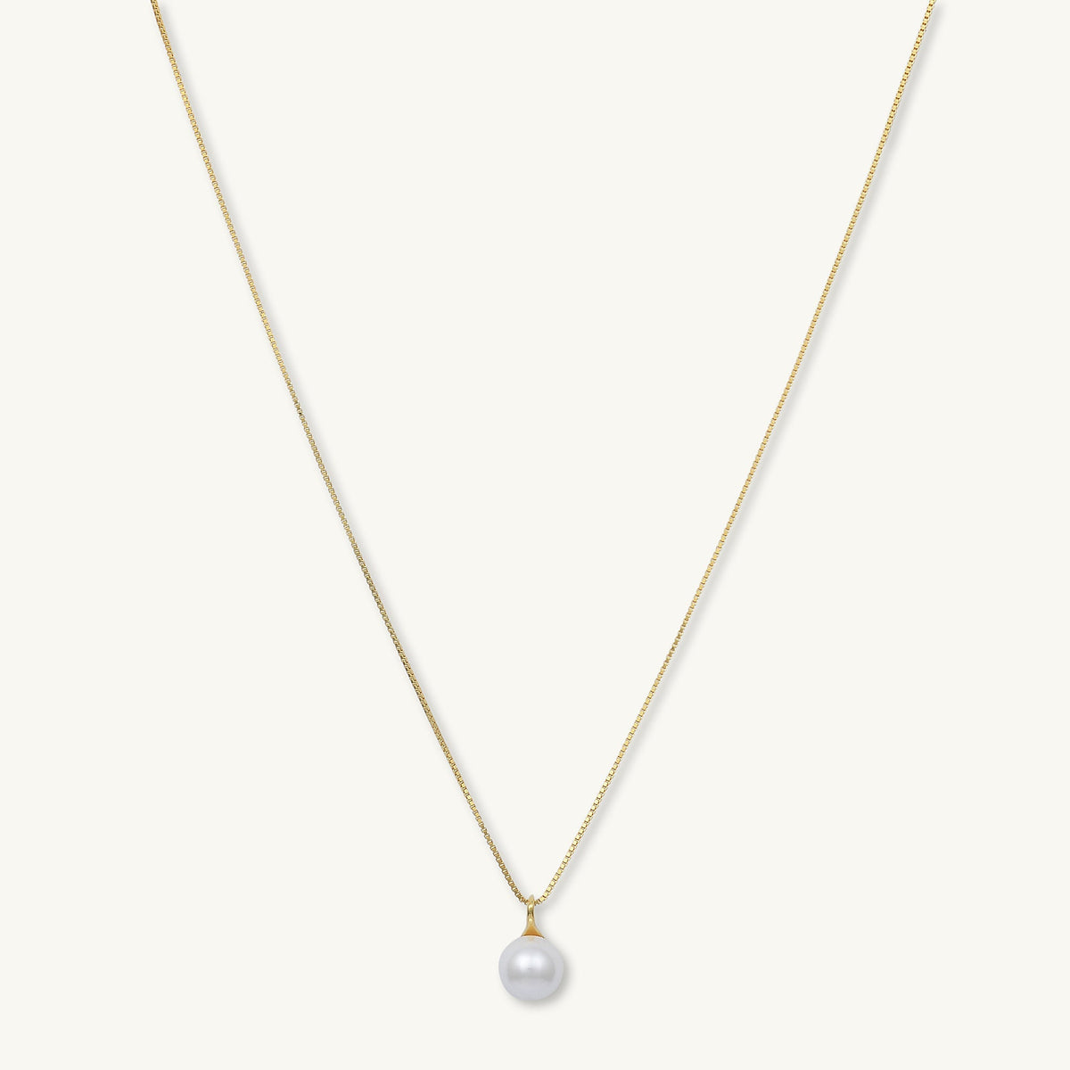 Classic Freshwater Pearl Drop Necklace