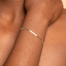 Classic Herringbone Snake Chain Bracelet