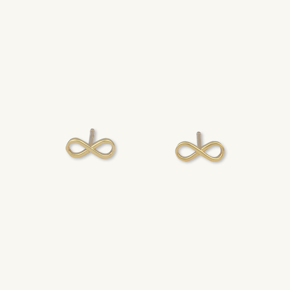 Classic Infinity Stud Earrings
