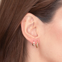 Classic Molten Huggie Hoop Earrings