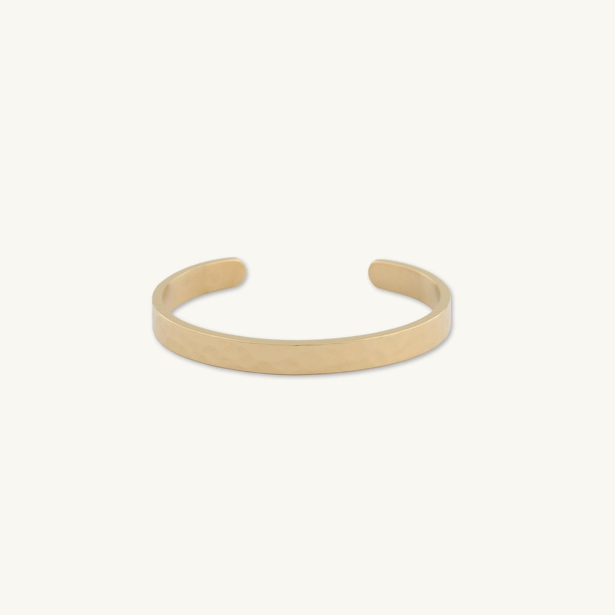 Classic Slim Molten Open Cuff Bangle