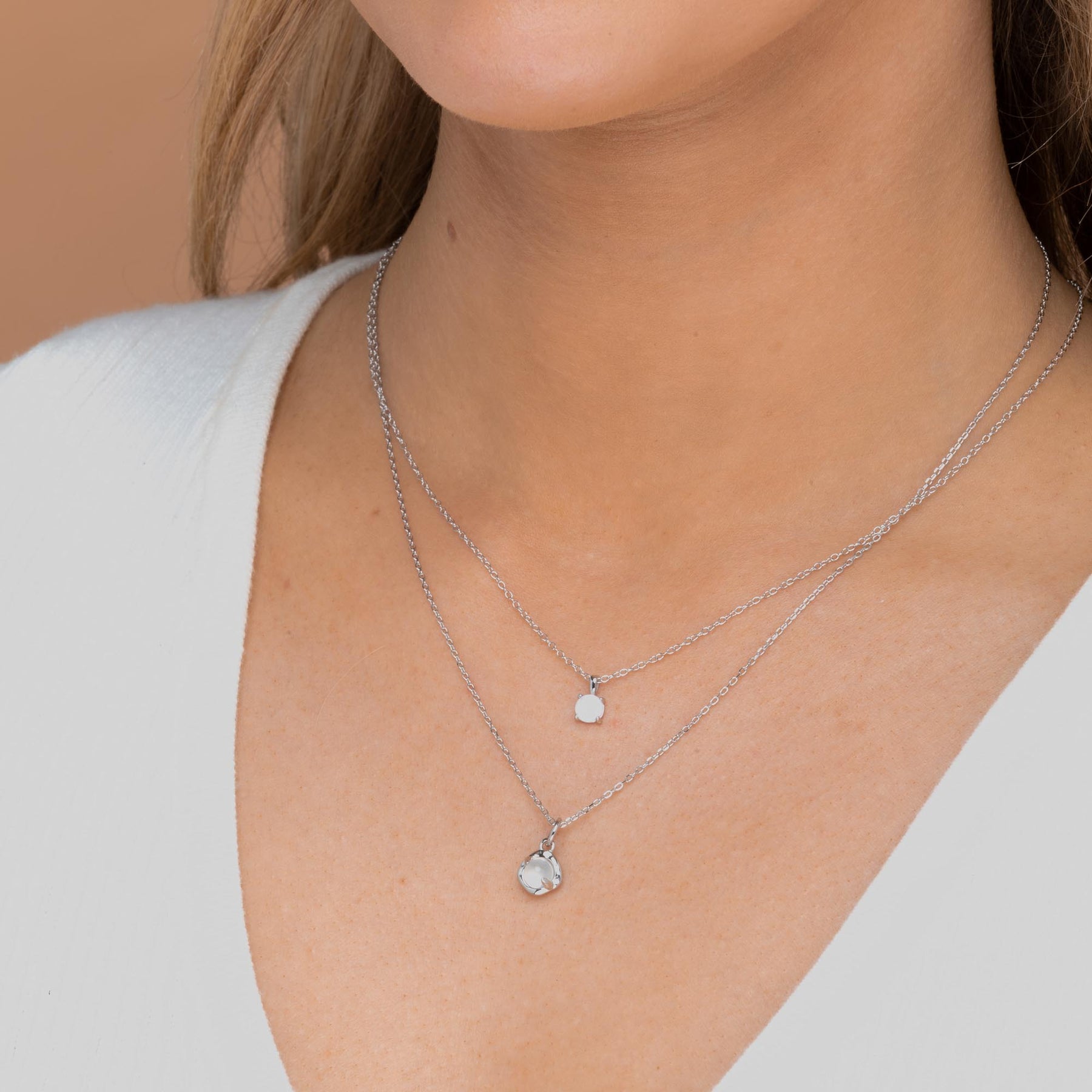 Classic Opal Pendant Necklace