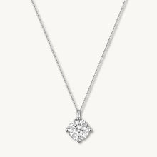 Classic Solitaire Pendant Moissanite Necklace 0.5 Carat
