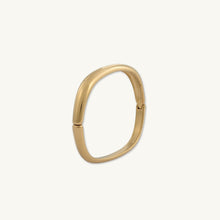 Classic Square Dome Hinged Bangle