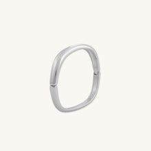Classic Square Dome Hinged Bangle