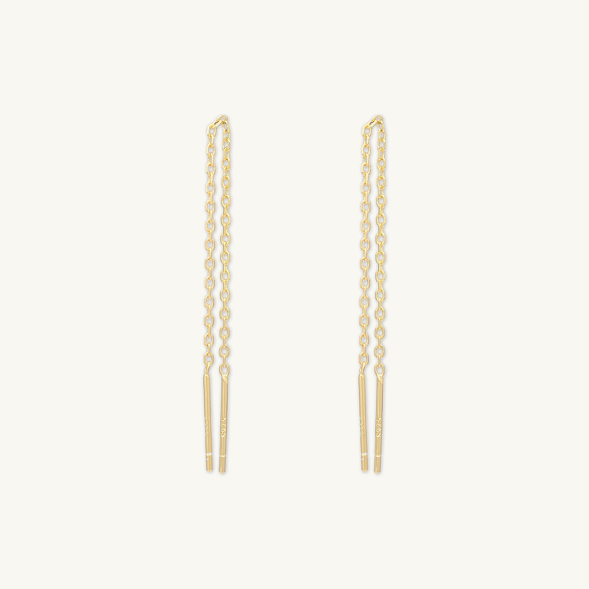 Classic Threader Chain Earrings