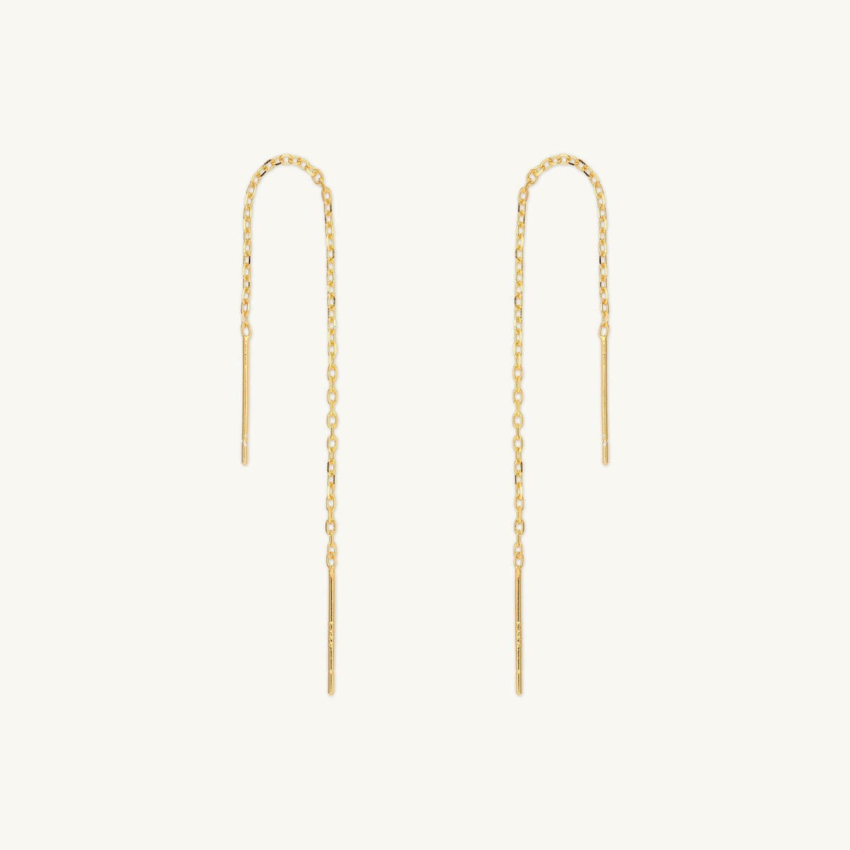 Classic Threader Chain Earrings