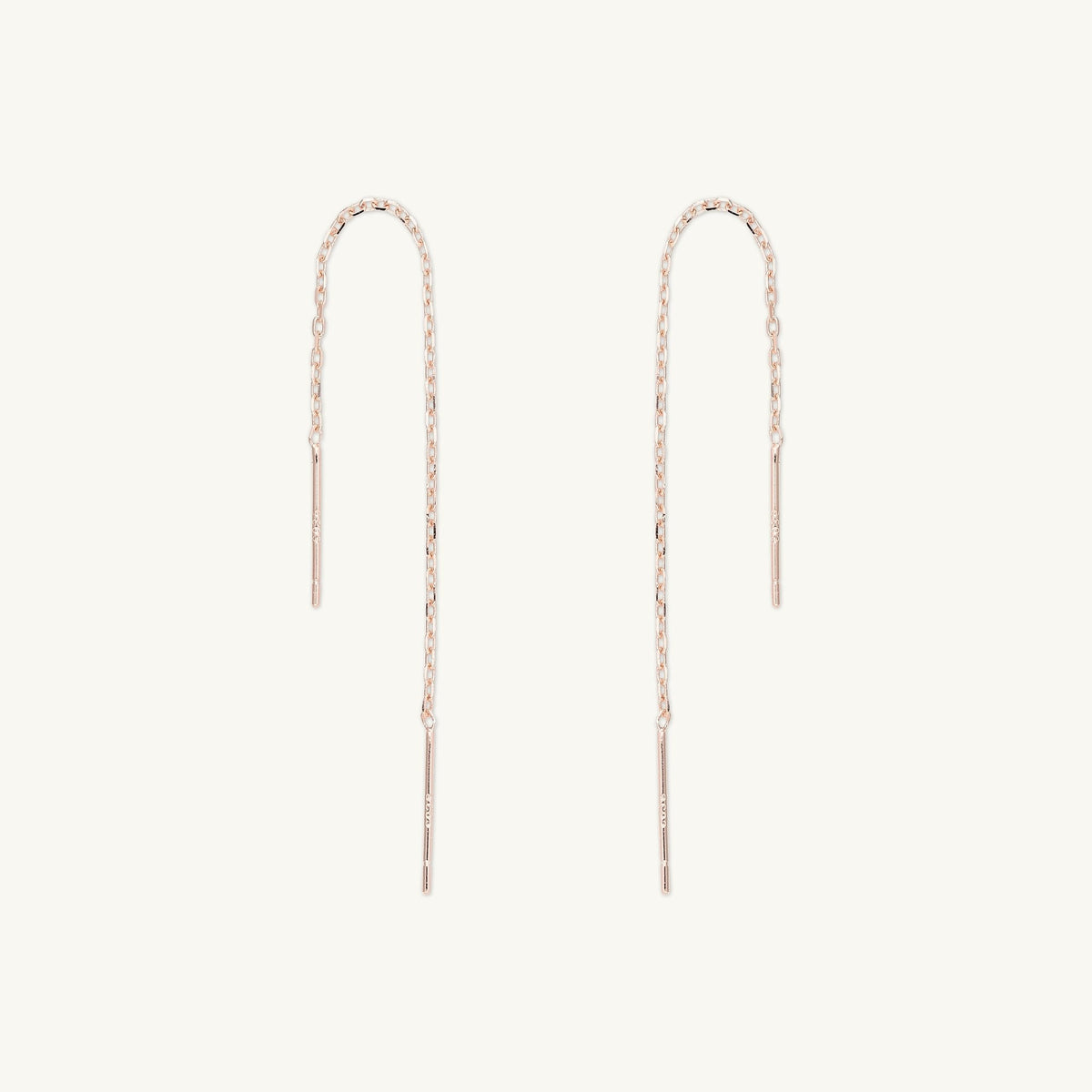 Classic Threader Chain Earrings