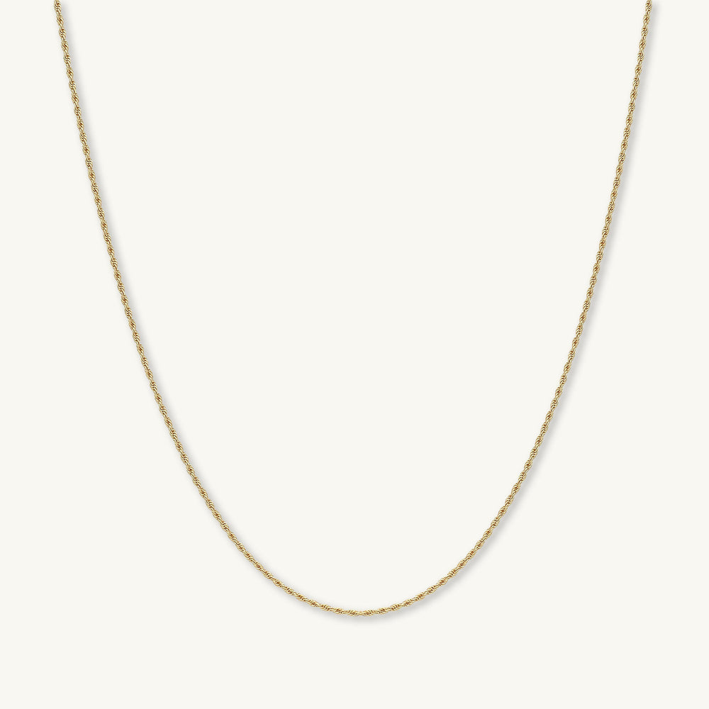 Classic Twist Rope Necklace