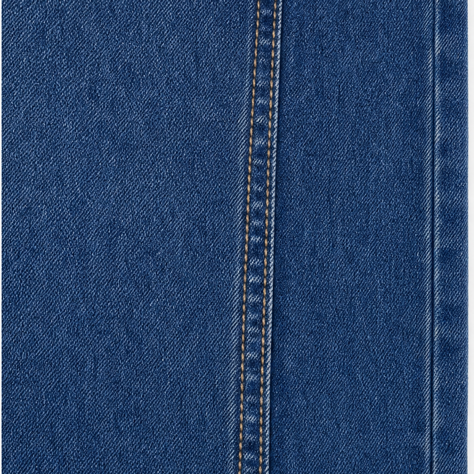 Wearbella – High-Waisted Wide-Leg Button-Fly Jeans