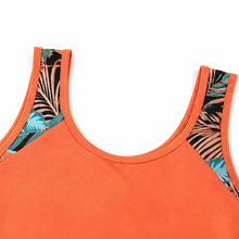 Solvea – Colorblock Tankini and Shorts Swim Set with Lined Shorts