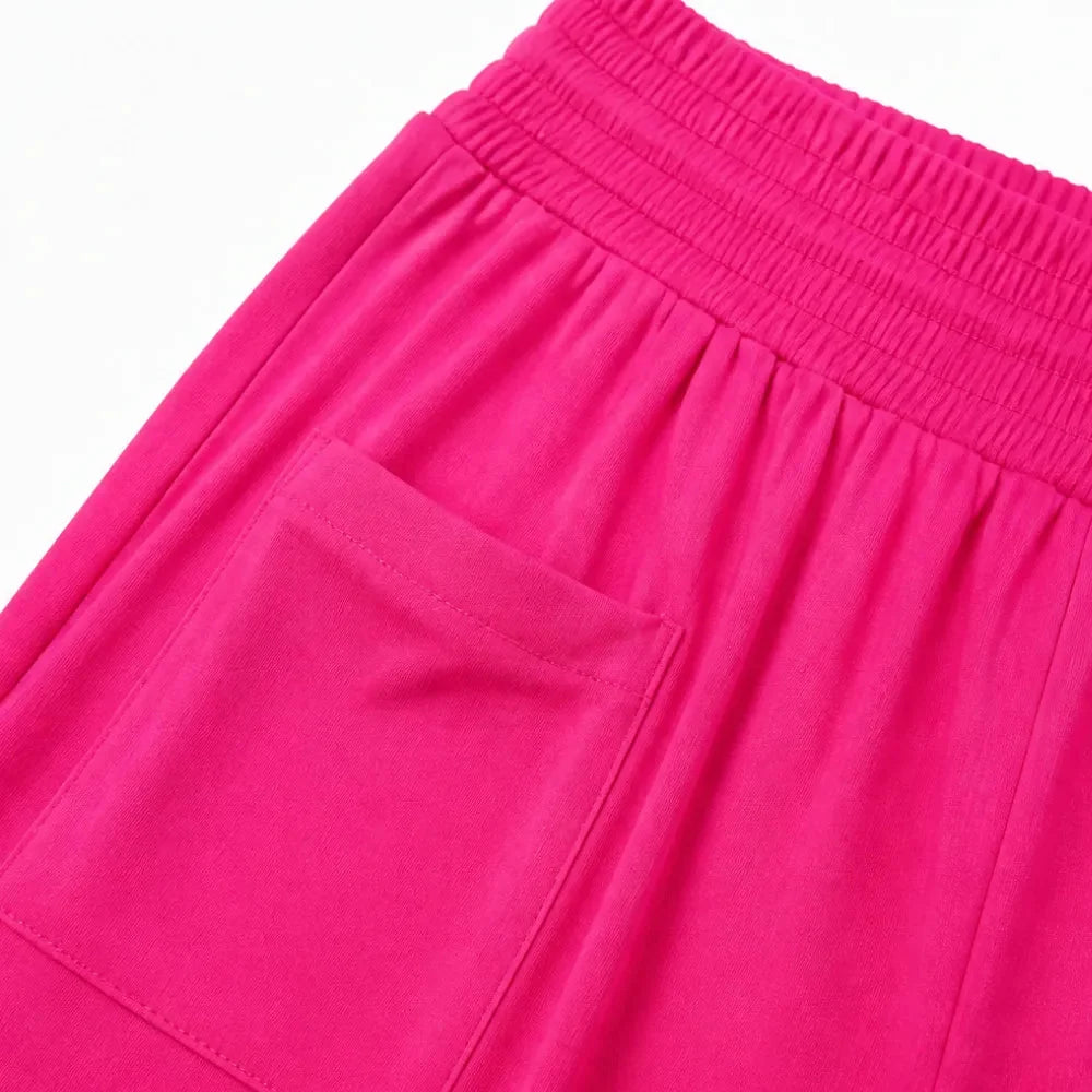 Wearlyn – High Waist Wide Leg Pants with Pockets, Soft Stretch Palazzo Pants for Women