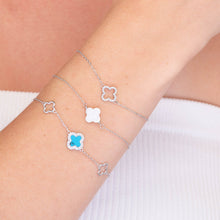 Clover MOP Chain Bracelet