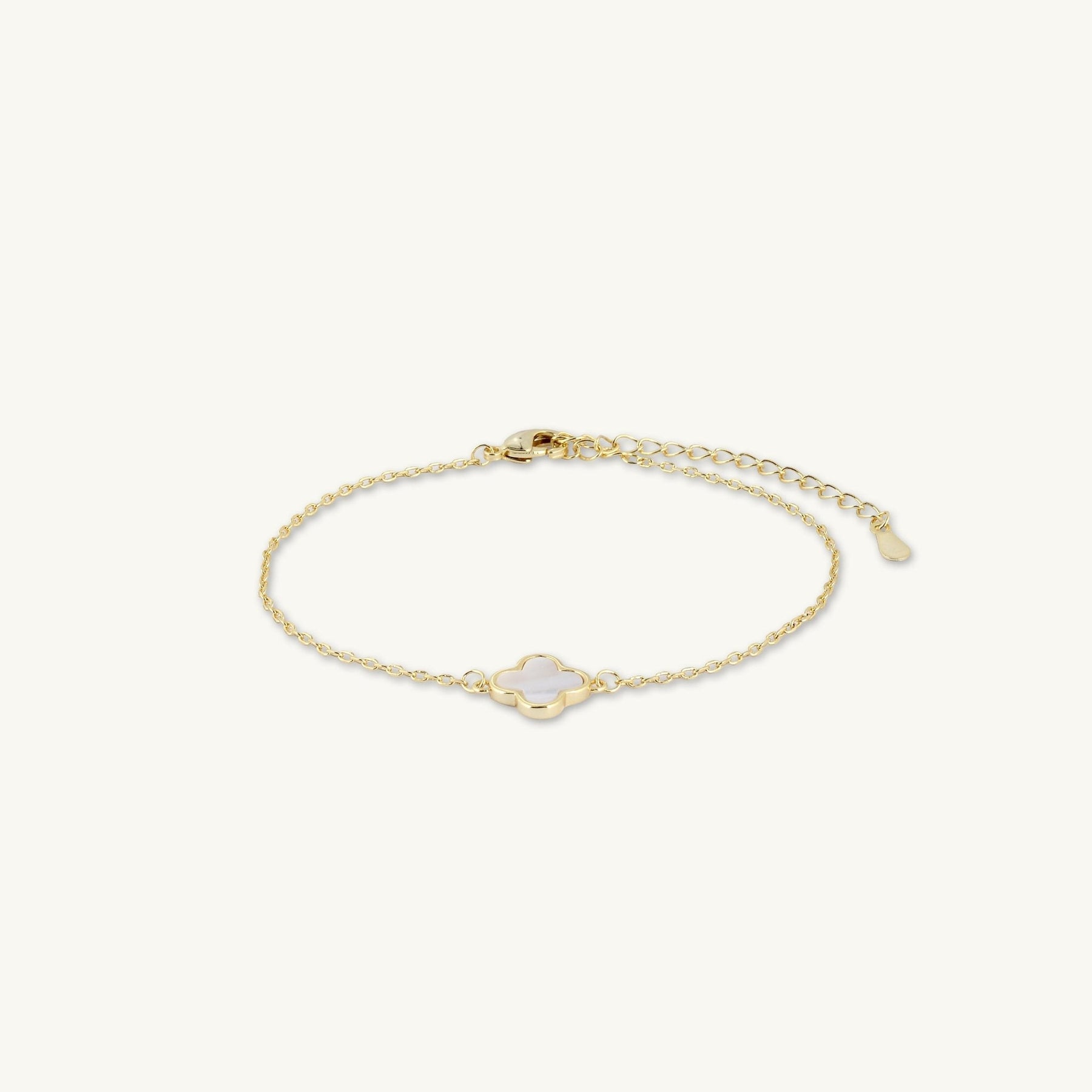 Clover Single MOP Bracelet