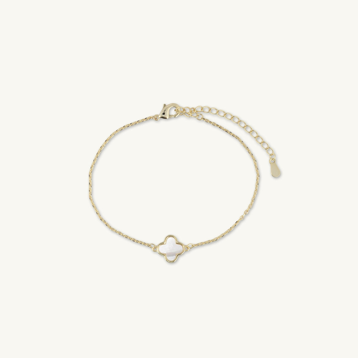 Clover Single MOP Bracelet