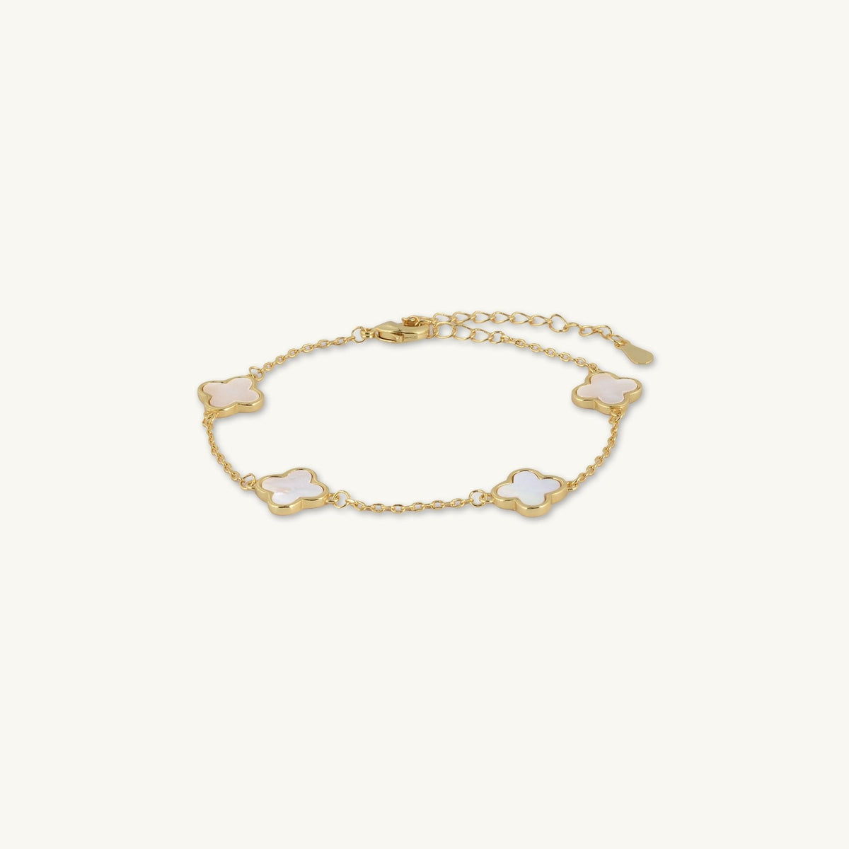 Clover Station MOP Bracelet