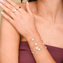 Clover Station MOP Bracelet