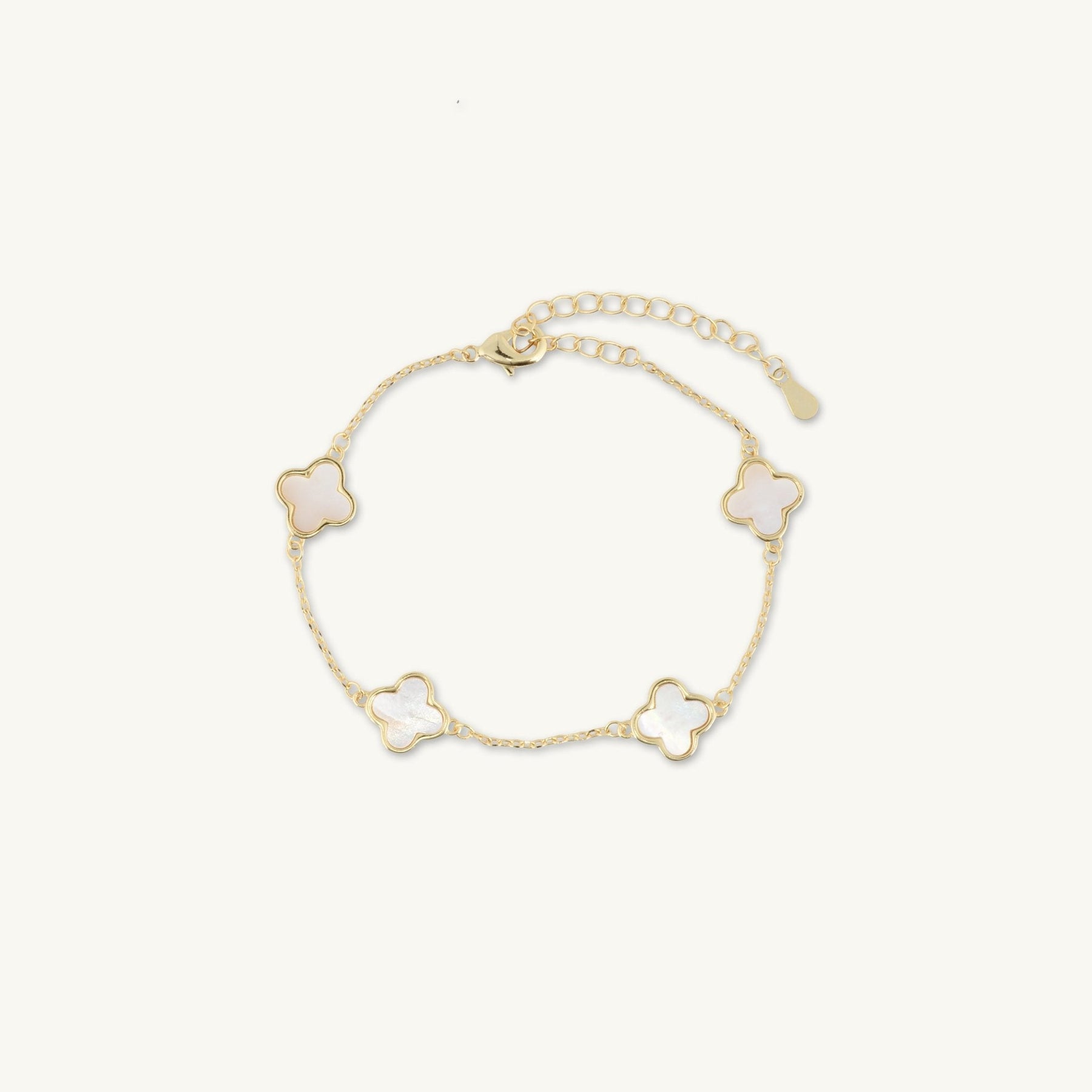 Clover Station MOP Bracelet