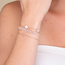 Clover Station Onyx Black Sapphire Bracelet