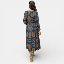 Elegant Floral Midi Dress