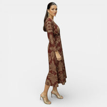 Elegant Floral Midi Dress