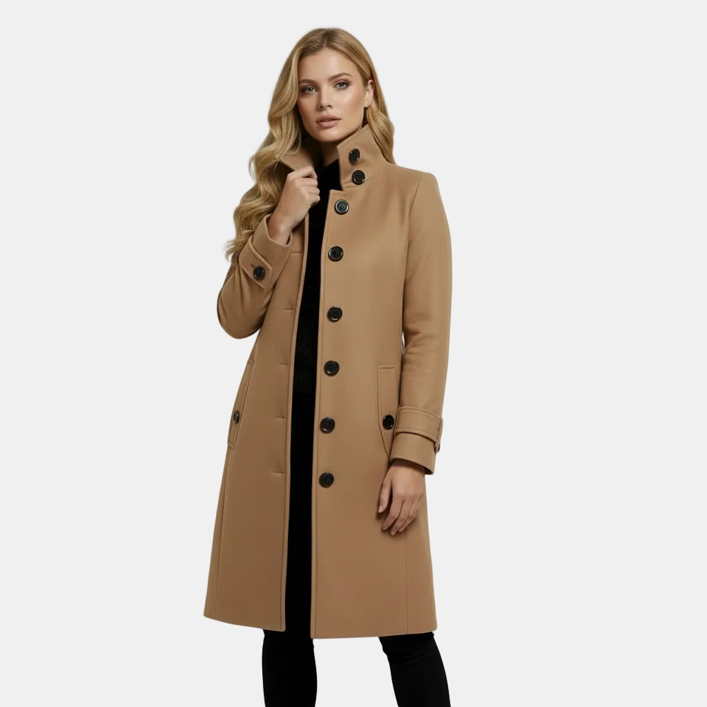 Timeless Women's Wool Trench Coat
