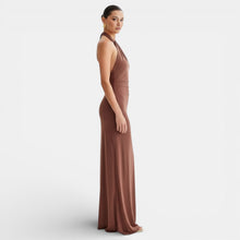 Women's Halter Maxi Bodycon Dress