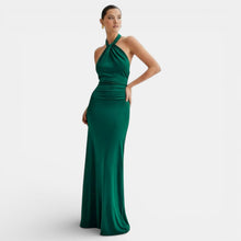 Women's Halter Maxi Bodycon Dress