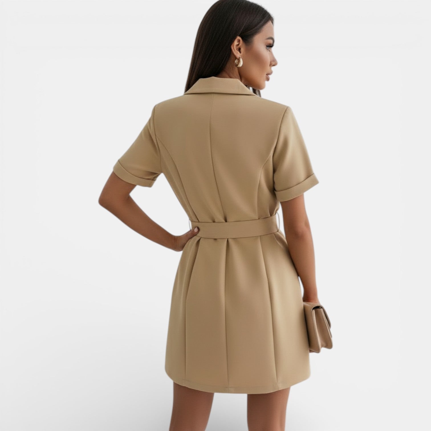 Women's Fitted Waist Elegant Dress
