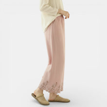 Women's Summer Linen and Cotton Wide-Leg Pants