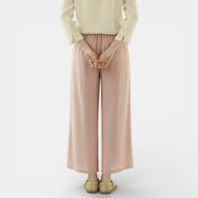 Women's Summer Linen and Cotton Wide-Leg Pants