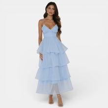 Women's Organza V-Neck Dress