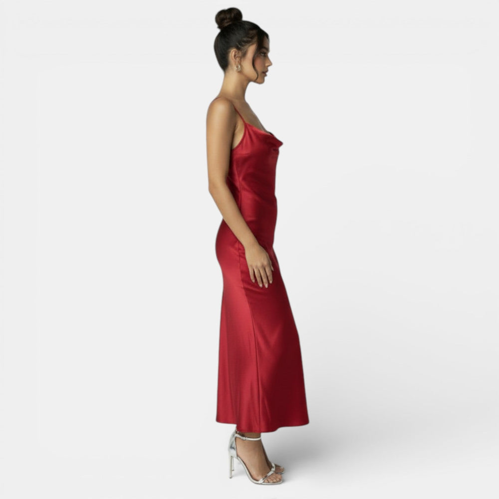 Women's Elegant Satin Dress