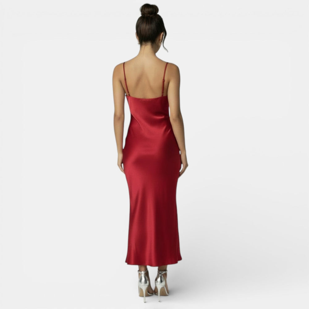 Women's Elegant Satin Dress