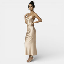 Women's Elegant Satin Dress