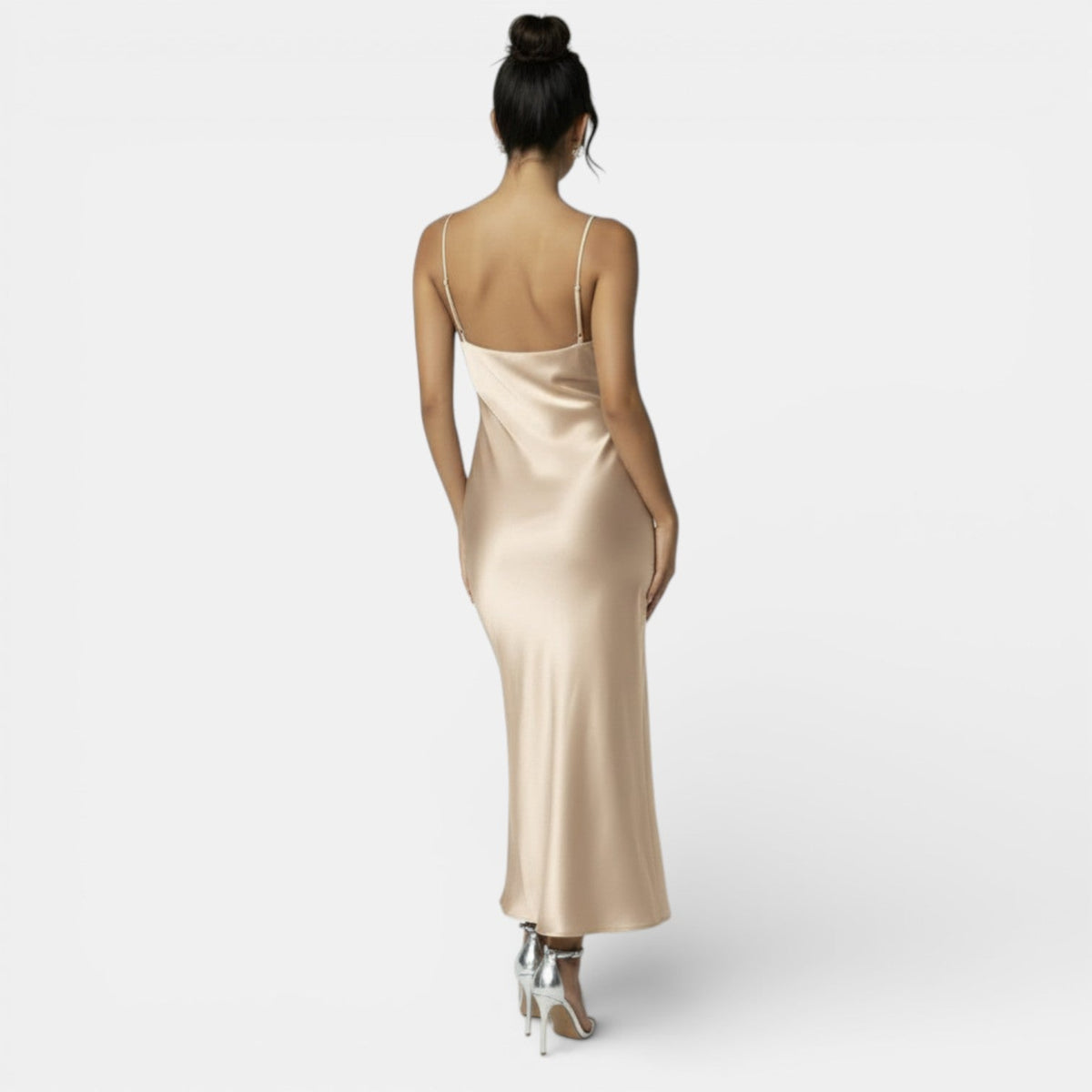 Women's Elegant Satin Dress