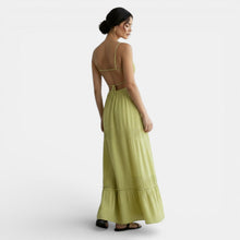 Backless Maxi Dress with Straps