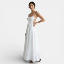 Backless Maxi Dress with Straps