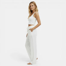 Women's Wide-Leg Linen Pants