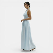 Women's Summer Lace Halter Maxi Dress