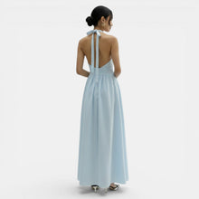 Women's Summer Lace Halter Maxi Dress