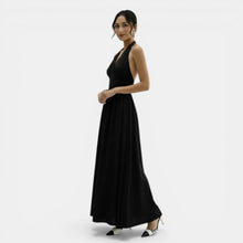 Women's Summer Lace Halter Maxi Dress