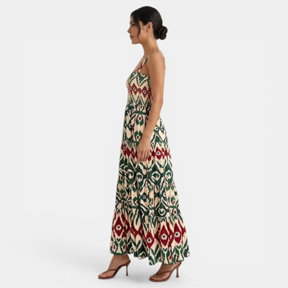 Women's Boho Printed Summer Dress