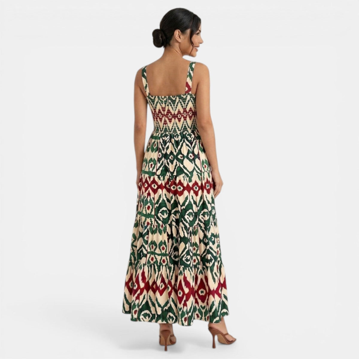Women's Boho Printed Summer Dress