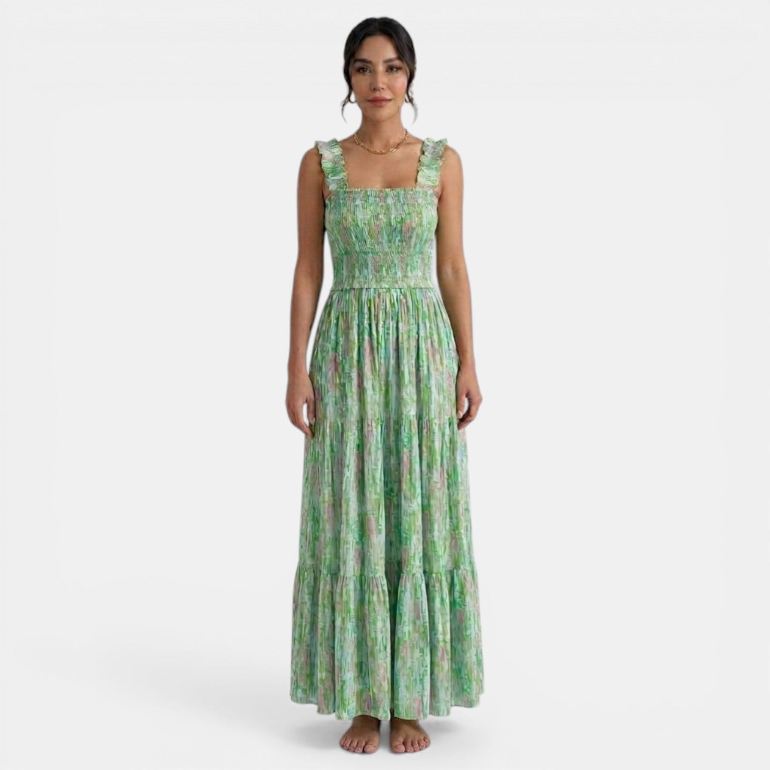 Women's Boho Printed Summer Dress