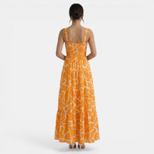 Women's Geometric Print Maxi Dress