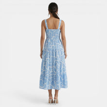 Women's Geometric Print Maxi Dress